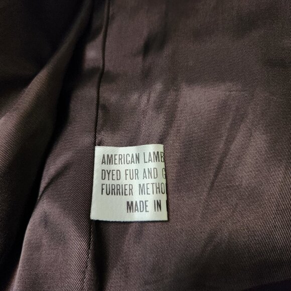 Shearling Coat Vintage Chocolate Brown - Picture 3 of 13